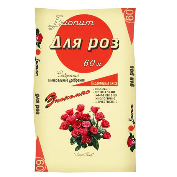 Грунт Биопит Для роз 60л