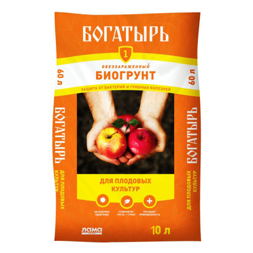Грунт Богатырь Для плодовых культур 10л